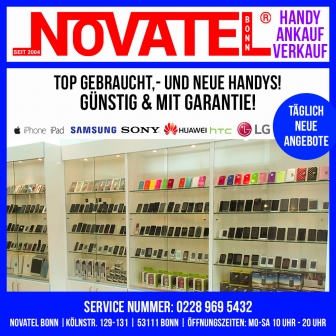 Novatel Handy und iPhone Express Reparatur Bonn