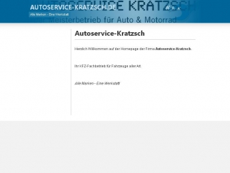 http://autoservice-kratzsch.de