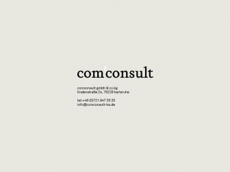 http://comconsult-ka.de