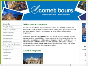 http://comet-tours.de