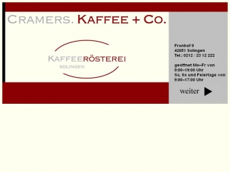 http://cramers-kaffee.de