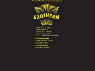 http://exotherm-mannheim.de