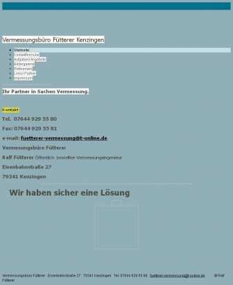 http://fuetterer-vermessung.de