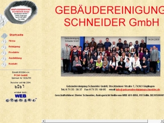 http://gebaeudereinigungschneider.de