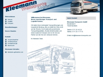 http://kleemann-transporte.com