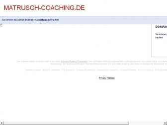 http://matrusch-coaching.de