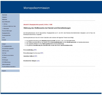 http://monopolkommission.de