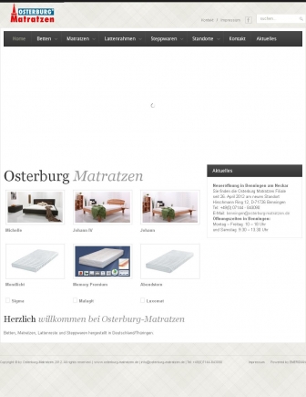 http://osterburg-matratzen.de