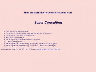 http://seilerconsulting.de