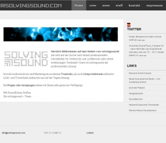 http://solvingsound.com