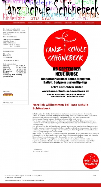 http://tanz-schule-schoenebeck.de