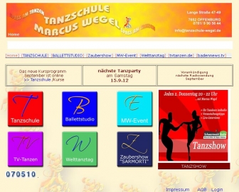 http://tanzschule-wegel.de