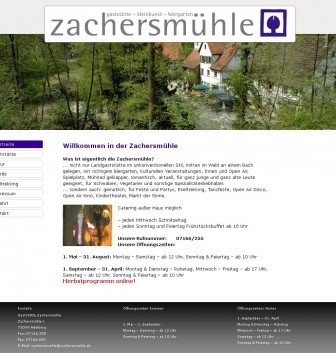 http://www.zachersmuehle.de